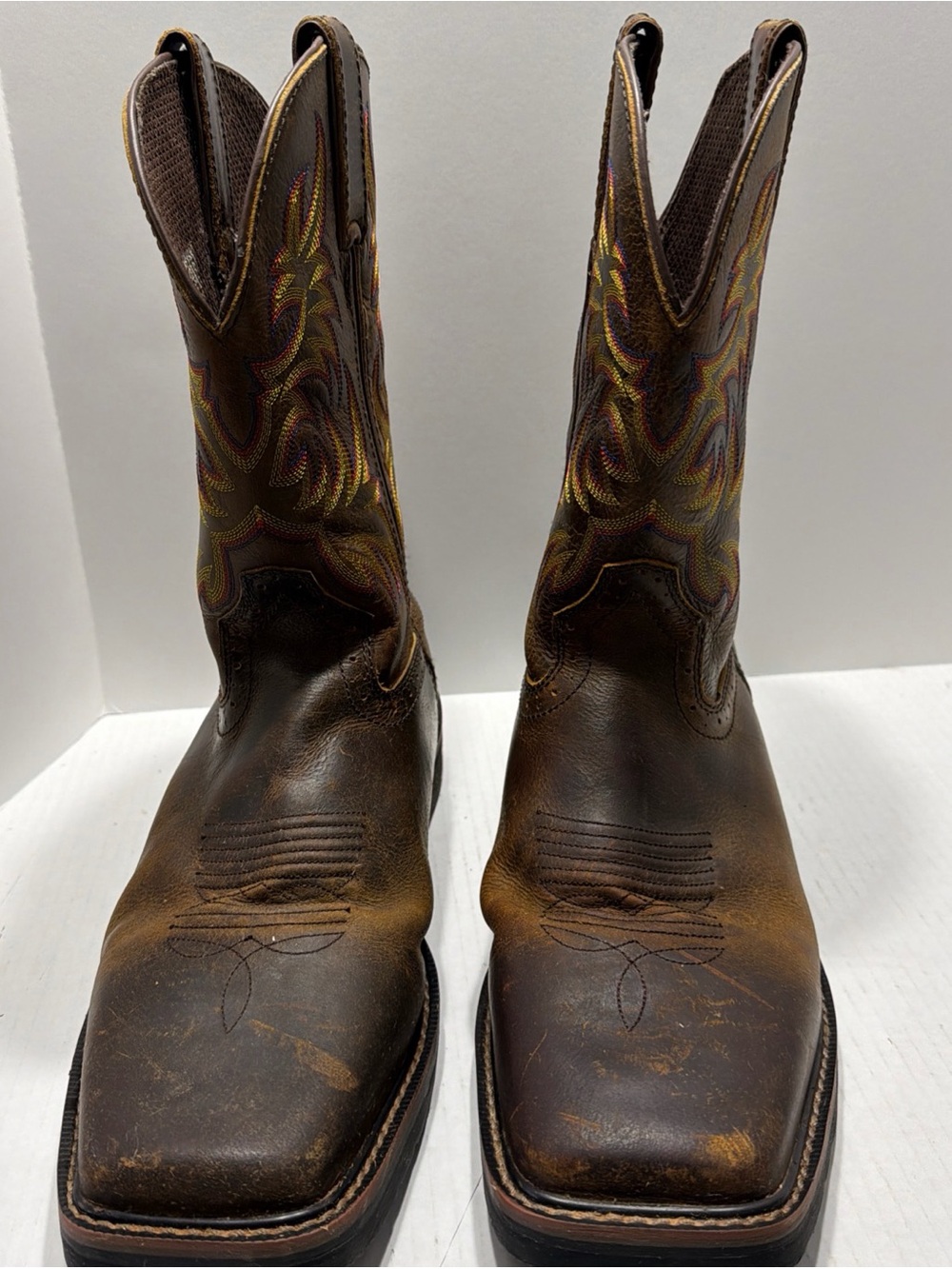Mens Justin WK4689 “Stampede” Western Boots Size 11.5D - Picture 9 of 10